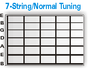 7-String Normal Tuning